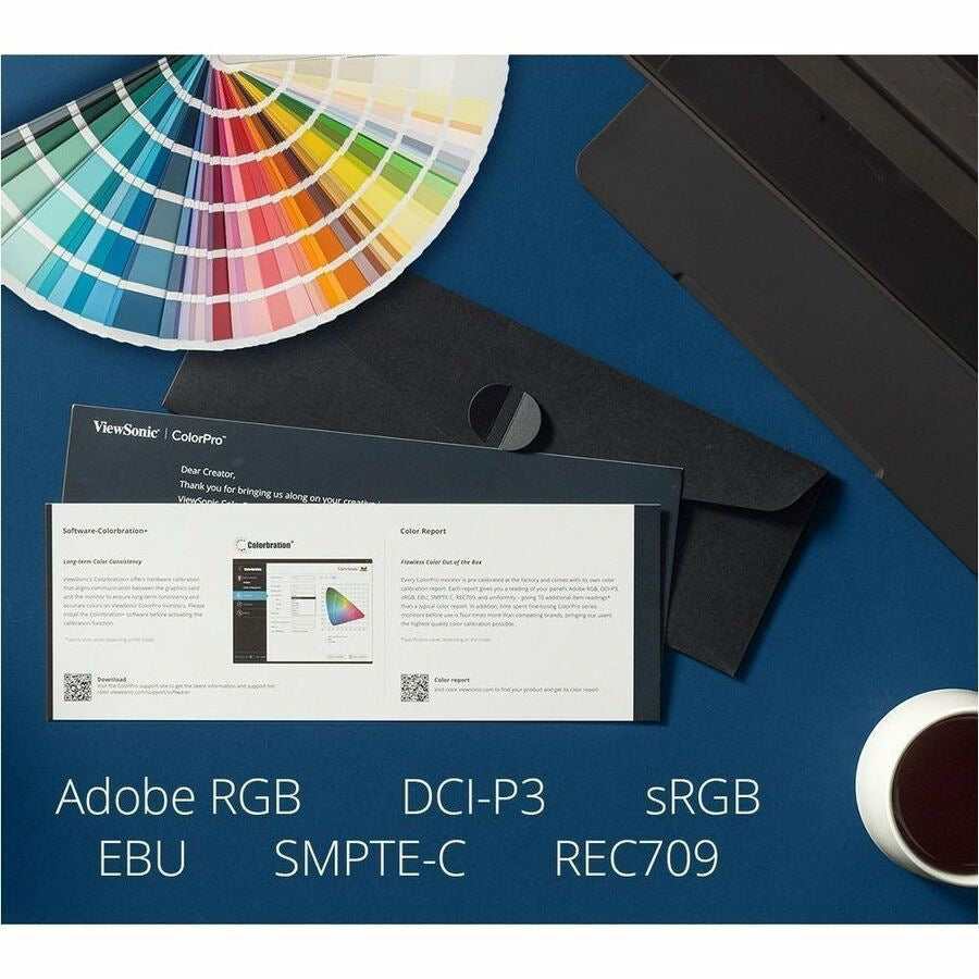 ViewSonic ColorPro 24" 1080p IPS Monitor USB-C Pantone Validated