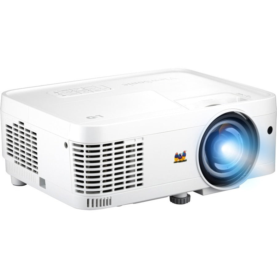 ViewSonic LS560WH Short Throw DLP Projector - 16:10 - Ceiling Mountable, Wall Mountable, Floor Mountable - White