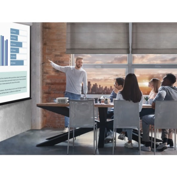 ViewSonic LS560WH Short Throw DLP Projector - 16:10 - Ceiling Mountable, Wall Mountable, Floor Mountable - White