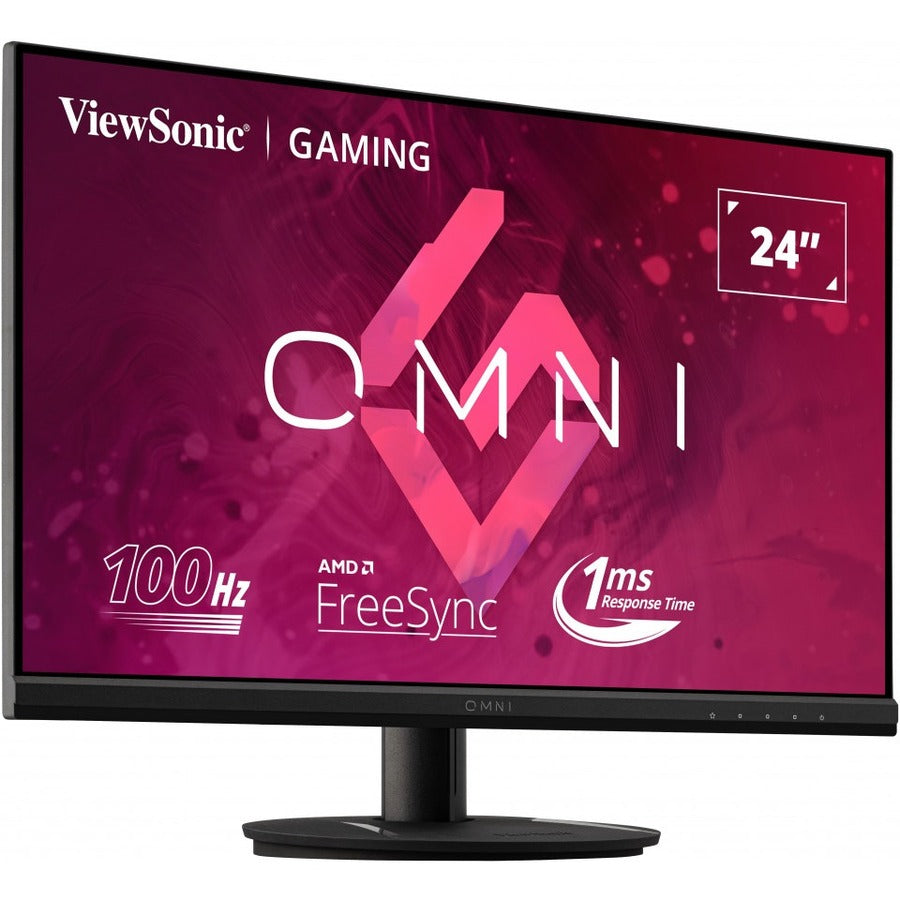 ViewSonic OMNI VX2416 24 Inch 1080p 1ms 100Hz Gaming Monitor with IPS Panel, AMD FreeSync, Eye Care, HDMI and DisplayPort