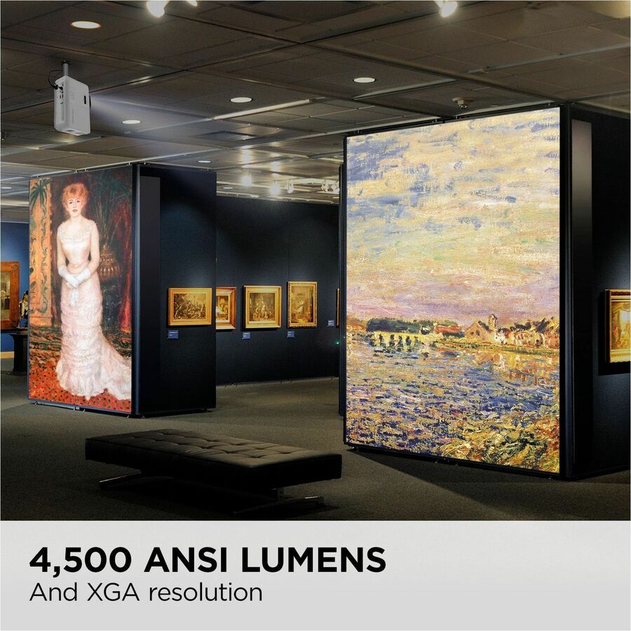 ViewSonic PA700X 4500 Lumens XGA High Brightness Projector with Vertical Keystone for