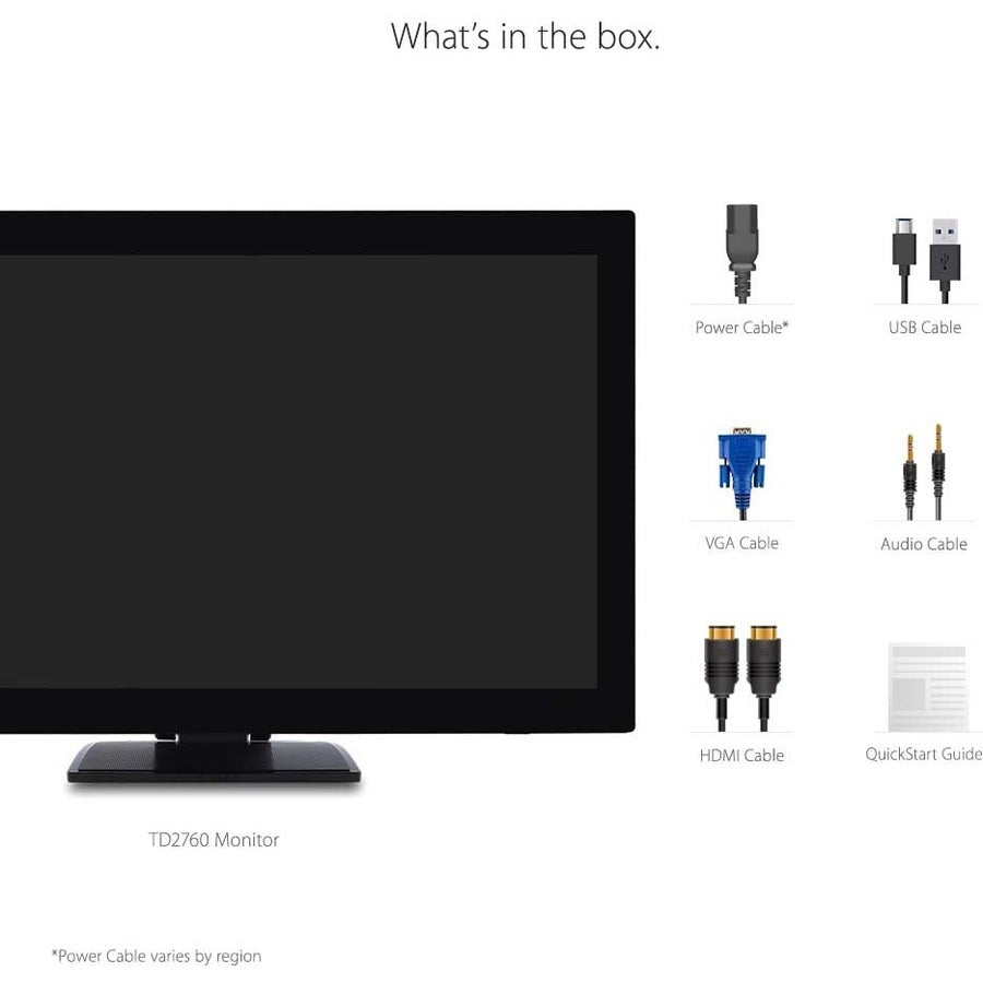 ViewSonic TD2760 27" 10-point Touch Screen Monitor