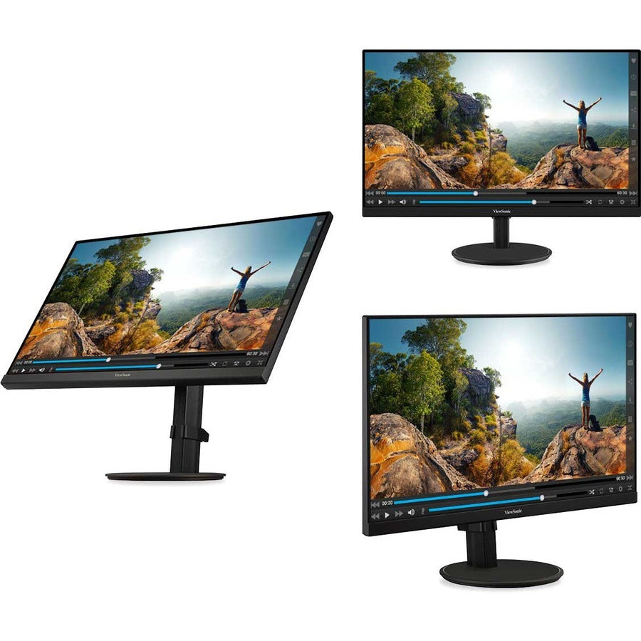 ViewSonic VA2747-MH 27" Frameless 1080p Monitor - FreeSync HDMI VGA Display | TechSoft