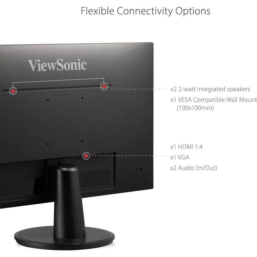 ViewSonic VA2747-MHJ, 27" 1080p MVA Full Ergonomic Monitor