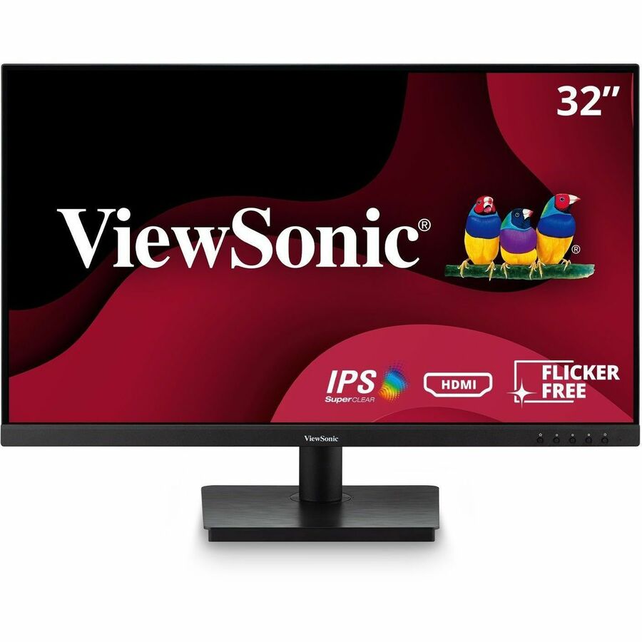 ViewSonic VA3209M 32 Inch IPS Full HD 1080p Monitor with Frameless Design, 75 Hz, Dual