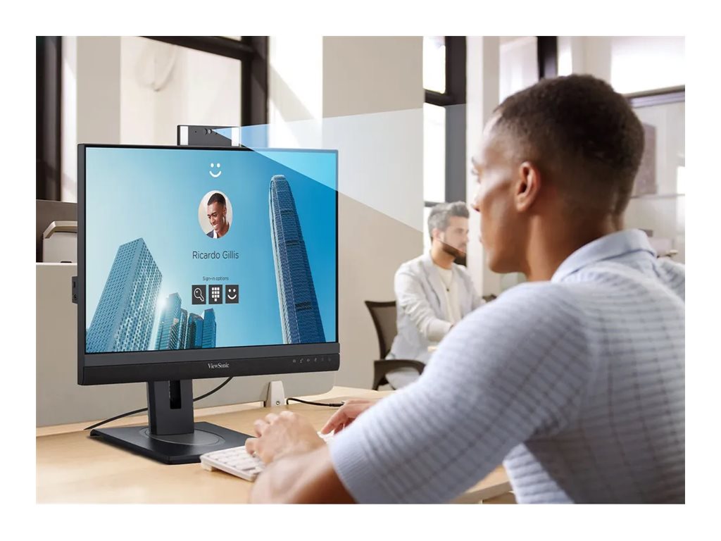 ViewSonic VG2457V - LED monitor - 24 (23.8" viewable) - 1920 x 1080 Full HD (1080p) @ 100 Hz - IPS - 250 cd/mï¿½ - 1300:1 - 5