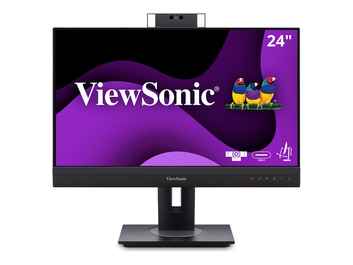 ViewSonic VG2457V Video Conferencing Monitor - 24 FHD 100Hz with Windows Hello Camera | VIEWSONIC