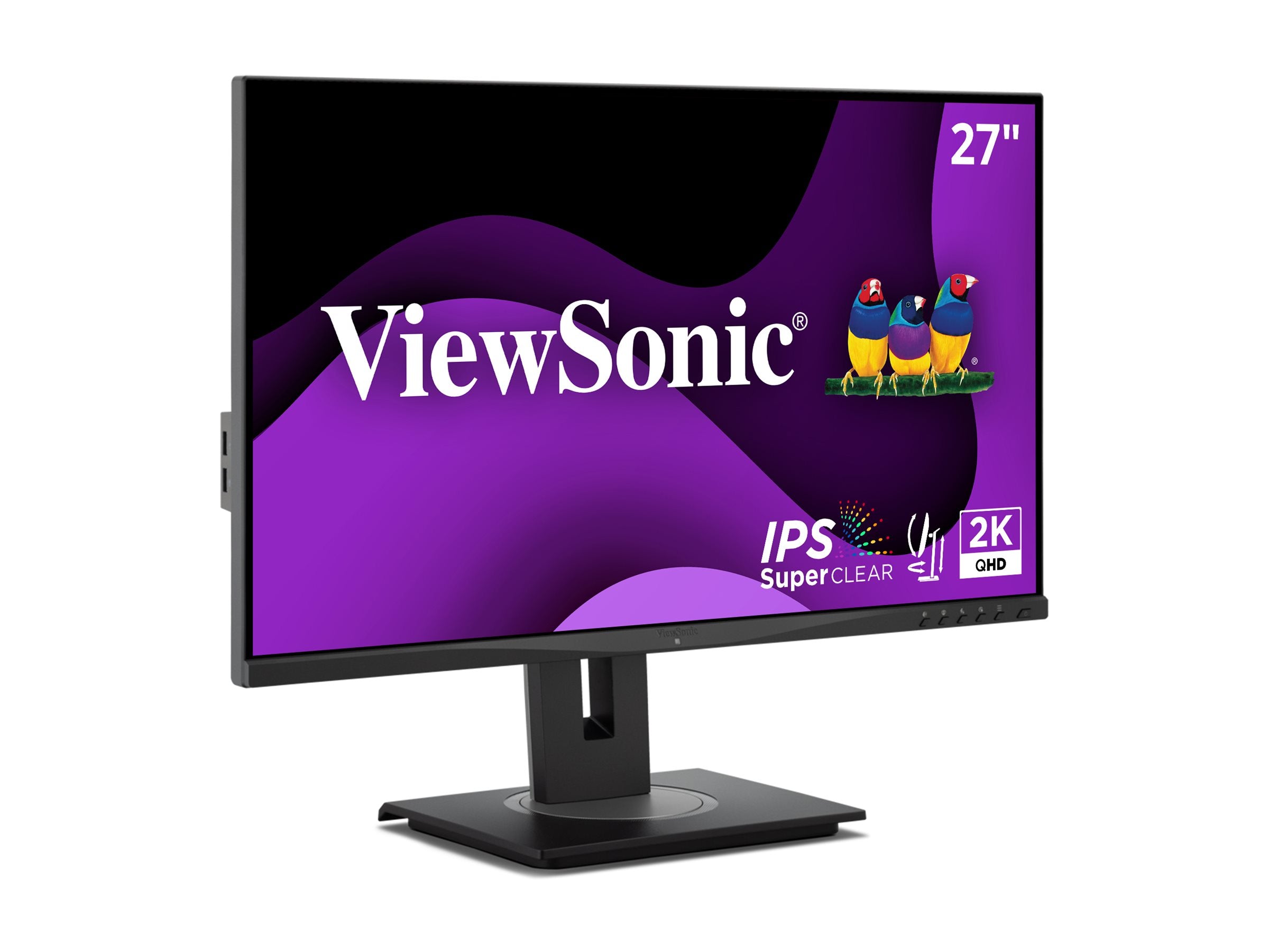 ViewSonic VG2748A-2K 27" 1440p IPS Monitor with Ergonomic Stand & USB Hub