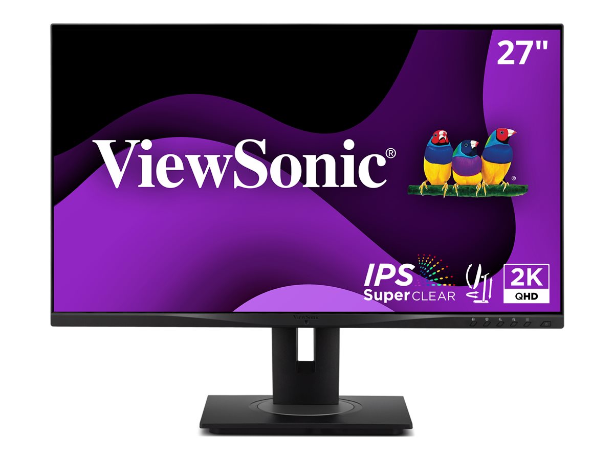 ViewSonic VG2748A-2K 27" 1440p IPS Monitor with Ergonomic Stand & USB Hub