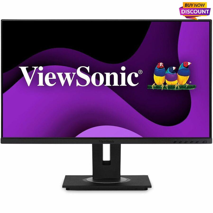 ViewSonic VG275 27 Inch IPS 1080p Monitor Designed for Surface with advanced ergonomics, 60W USB C, HDMI and DisplayPort inputs for Home and Office