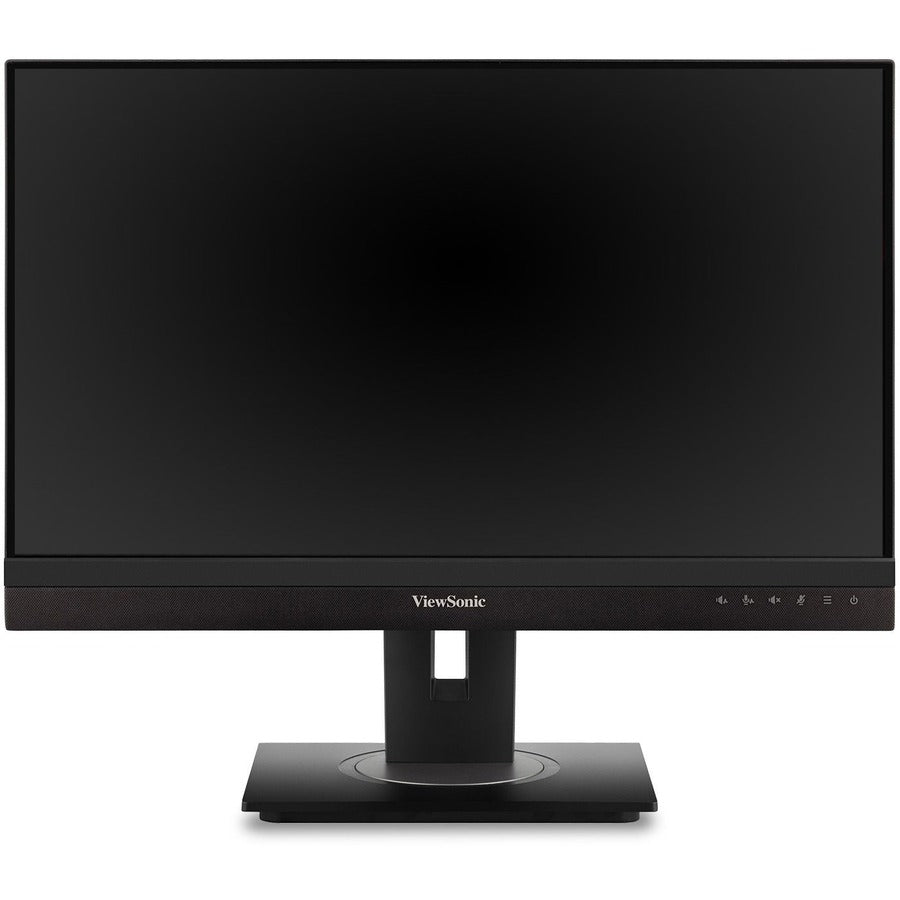 ViewSonic VG2756V-2K 27 Inch 1440p Video Conference Monitor with Webcam, 2 Way Powered 90W USB C, Docking Built-In Gigabit Ethernet RJ45, 40 Degree Tilt Ergonomics