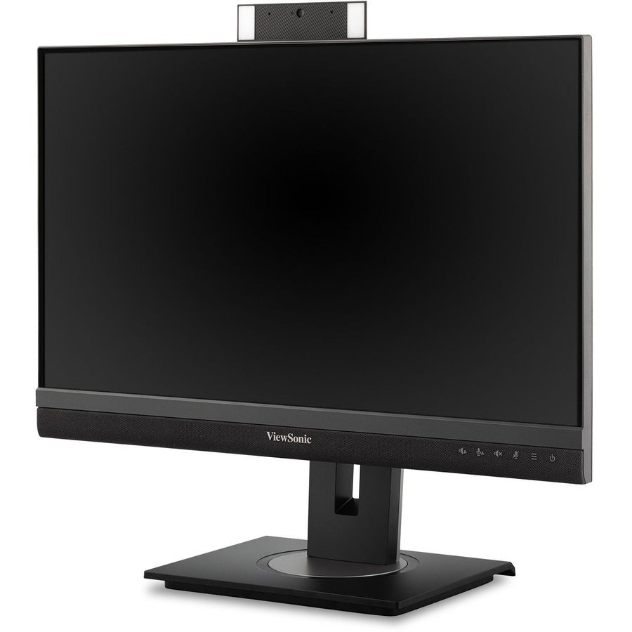 ViewSonic VG2756V-2K 27 Inch 1440p Video Conference Monitor with Webcam, 2 Way Powered 90W USB C, Docking Built-In Gigabit Ethernet RJ45, 40 Degree Tilt Ergonomics