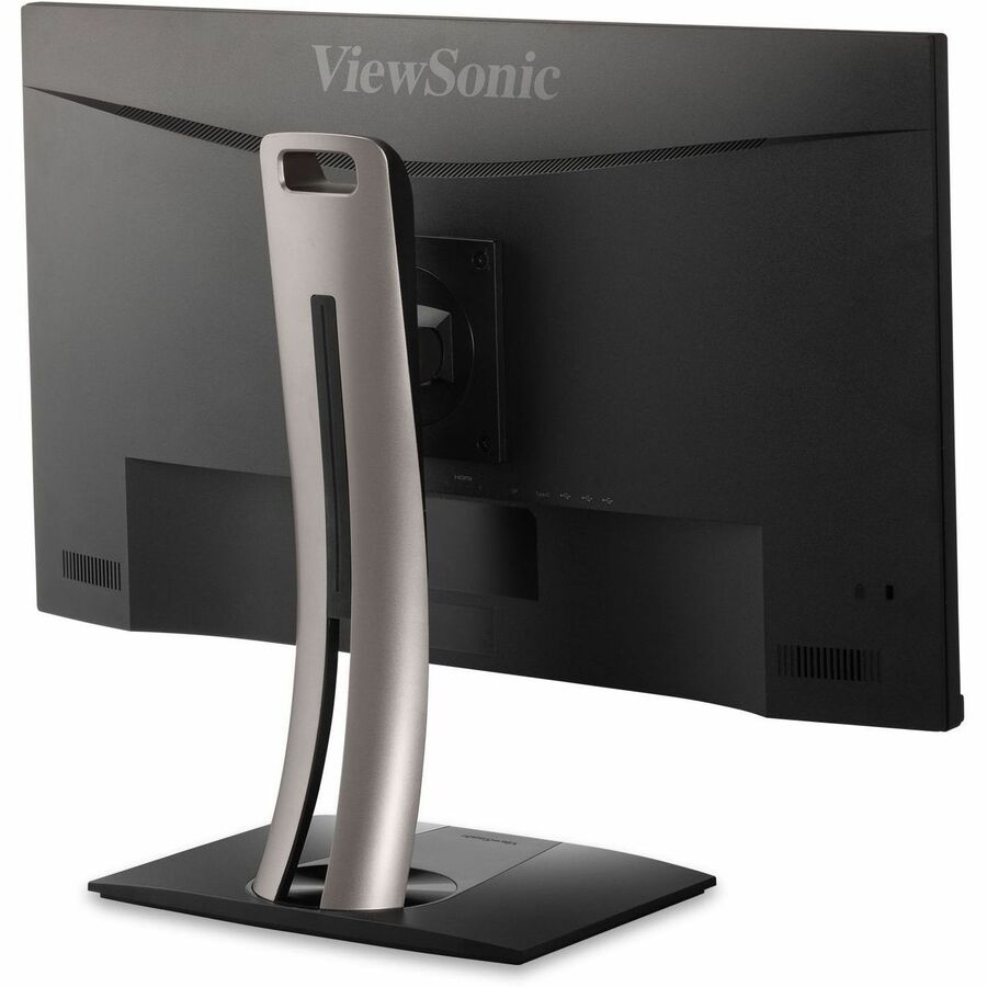ViewSonic VP275-4K 27 Inch IPS 4K UHD Monitor Designed for Surface with advanced ergonomics, ColorPro 100% sRGB, 60W USB C, HDMI and DisplayPort inputs or Home and Office