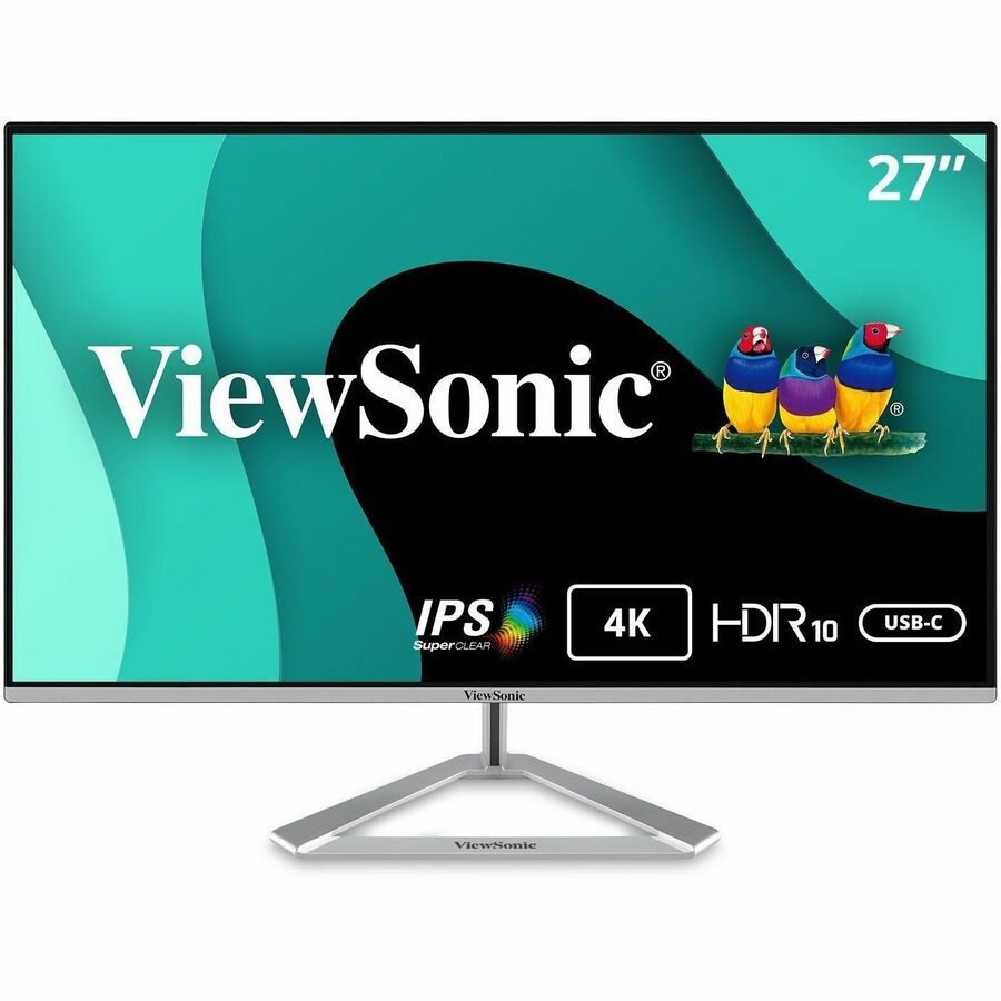 ViewSonic VX2776-4K-MHDU 27" 4K UHD IPS Monitor - USB-C HDR10 Thin Bezels | ViewSonic