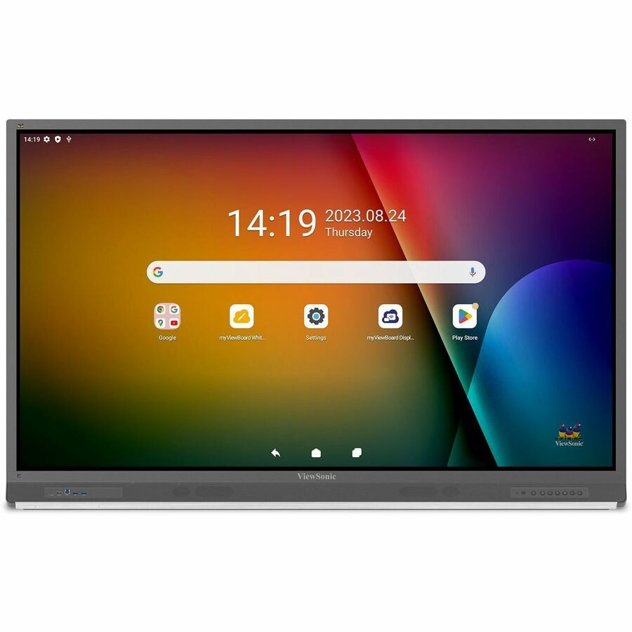 ViewSonic ViewBoard IFP6552-2ED - 4K UHD Interactive Display, Android EDLA-Certified, USB