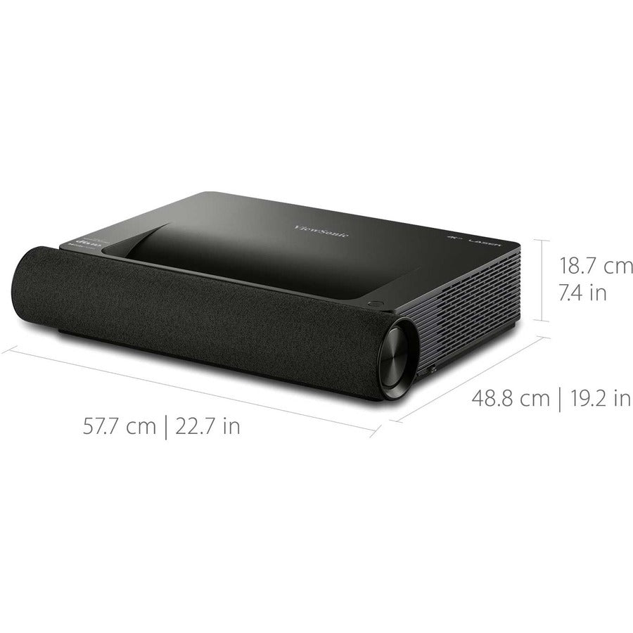 ViewSonic X2000B-4K Ultra Short Throw 4K UHD Laser Projector with 2000 Lumens, Wi-Fi Connectivity, Cinematic Colors, Dolby and DTS Soundtracks Support for Home Theater