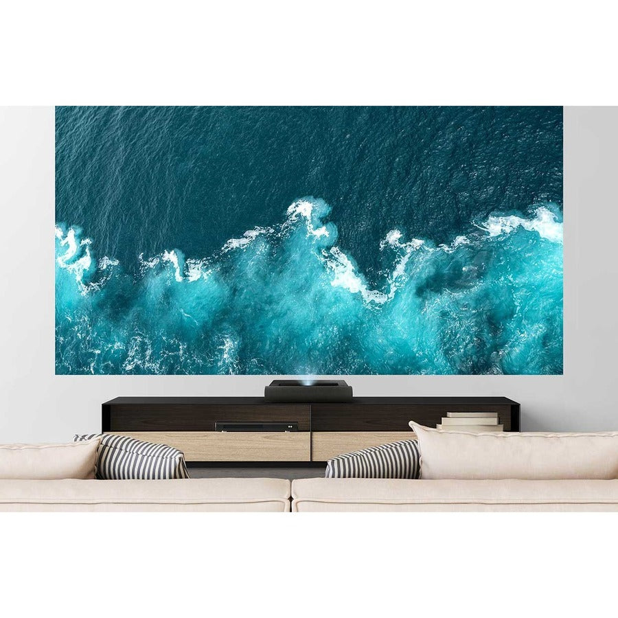 ViewSonic X2000B-4K Ultra Short Throw 4K UHD Laser Projector with 2000 Lumens, Wi-Fi Connectivity, Cinematic Colors, Dolby and DTS Soundtracks Support for Home Theater