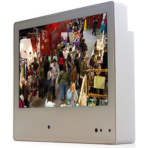 ViewZ VZ-PVM-I1W4N 10 Class Webcam WXGA LCD Monitor - 16:10 - White"