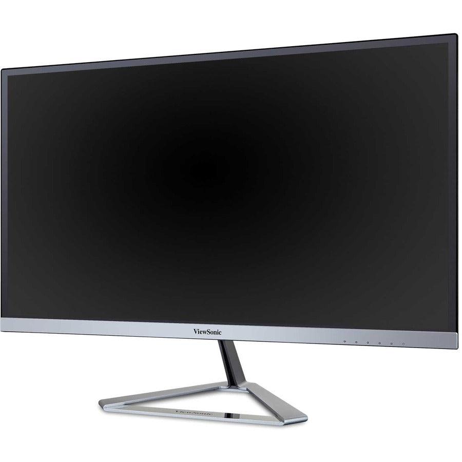 Viewsonic 21.5" 21.5" Viewable Full Hd Ultra Slim Ips Monitor, 1920 X 1080, Hdmi, Displayport & Vga Inputs, Integrated Dual Speakers.