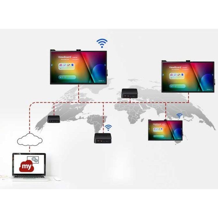 Viewsonic Cde7520-E1 Presentation Display Wall-Mounted Black