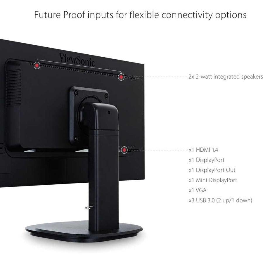 Viewsonic Ergonomic 24" Vg2449 - Led Monitor - Full Hd (1080P)