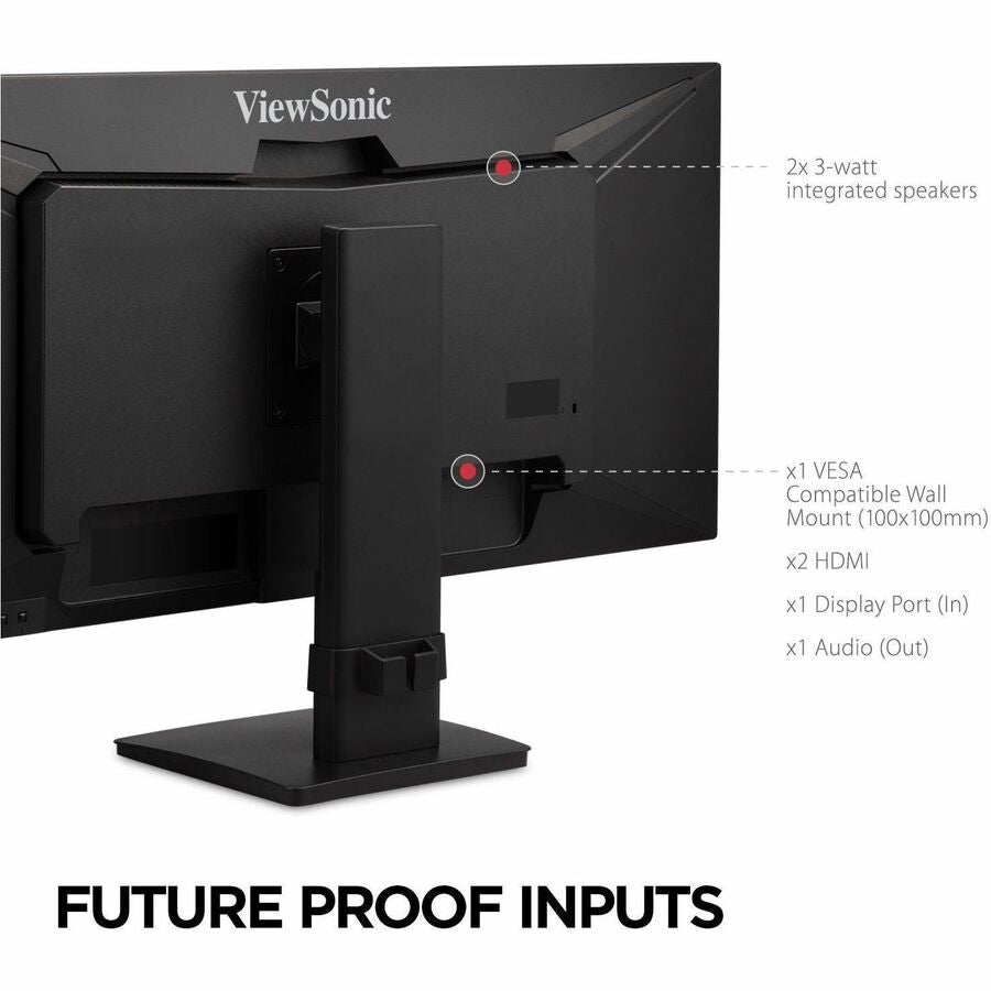 Viewsonic Va3456-Mhdj 86.4 Cm (34") 3440 X 1440 Pixels Ultrawide Quad Hd Led Black