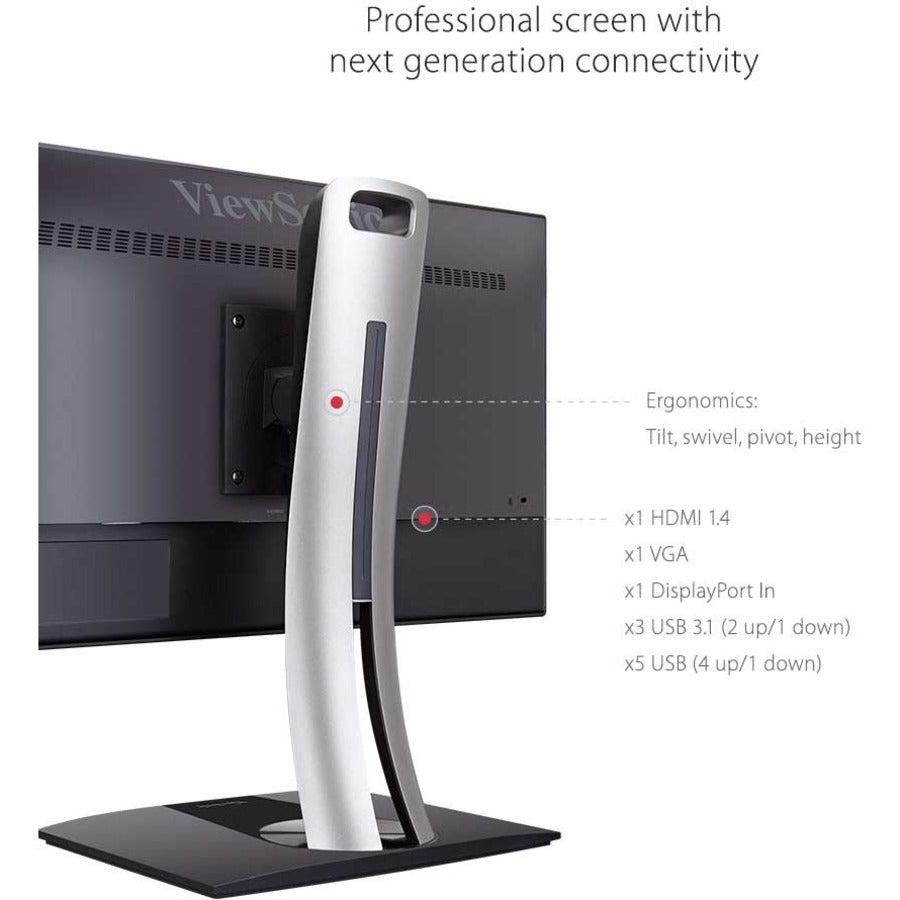 Viewsonic Vp Series Vp2458 Led Display 60.5 Cm (23.8") 1920 X 1080 Pixels Full Hd Black