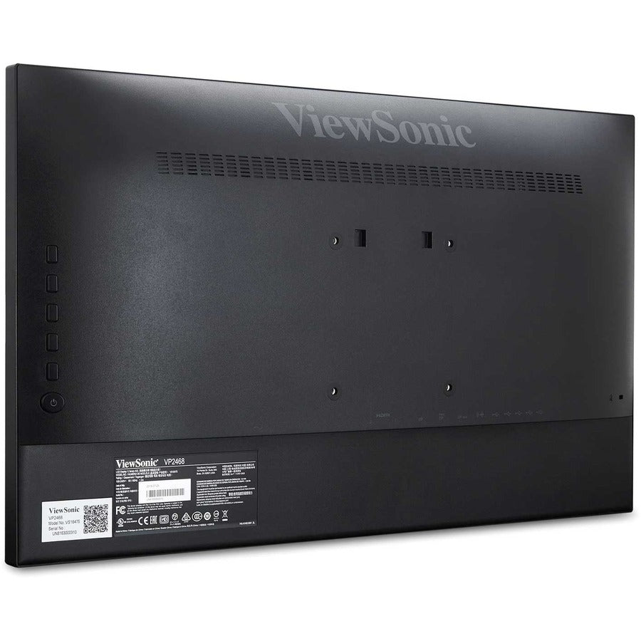 Viewsonic Vp2468_H2 Led Display 61 Cm (24") 1920 X 1080 Pixels Full Hd Black