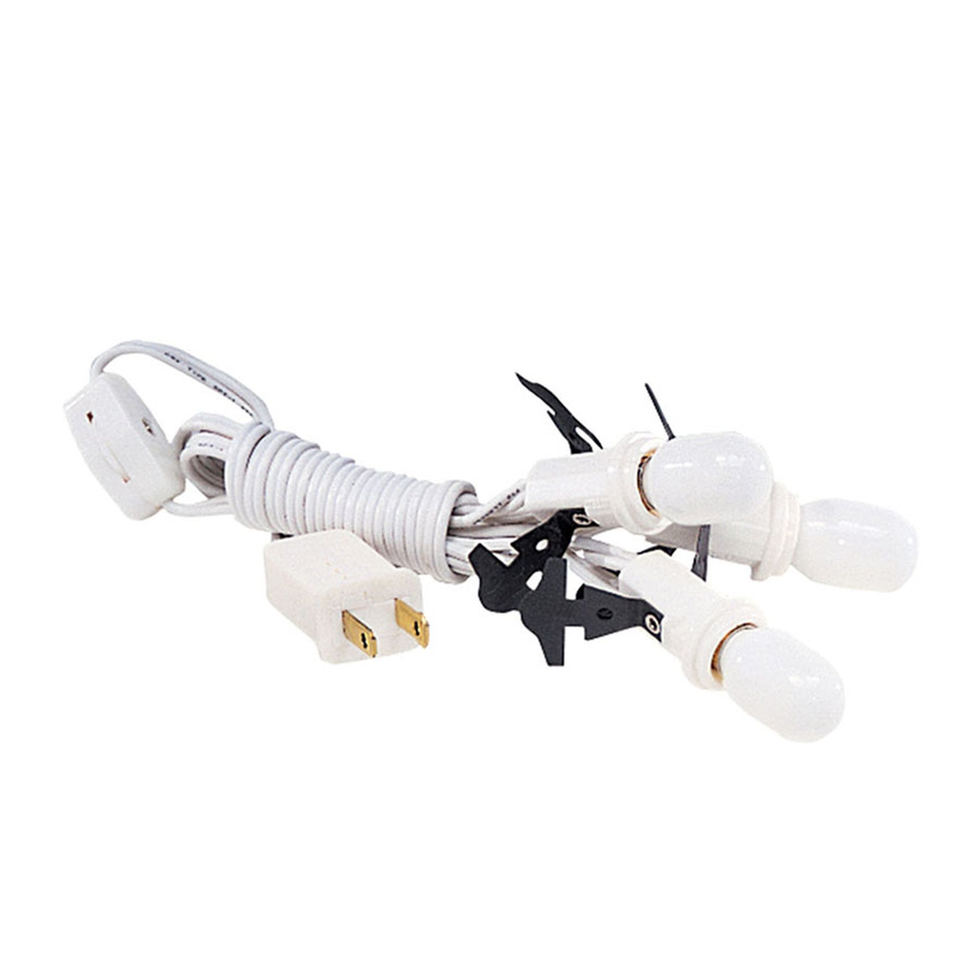 Village 3 Head Switched Light Cord - White
