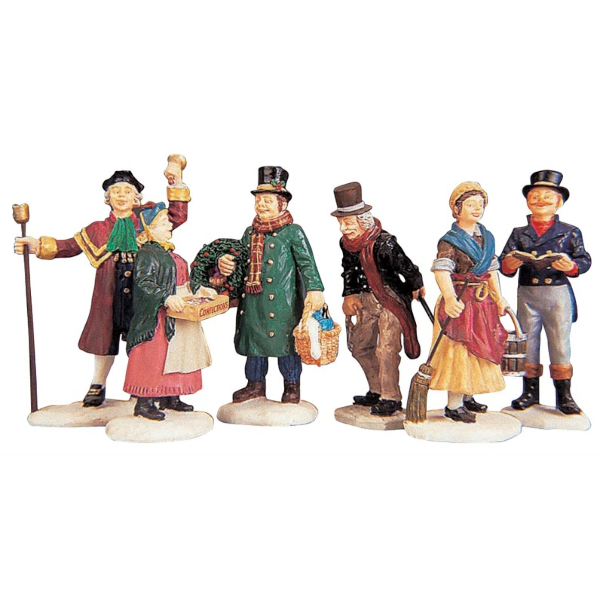 Village People Figurines - 6 piece Set