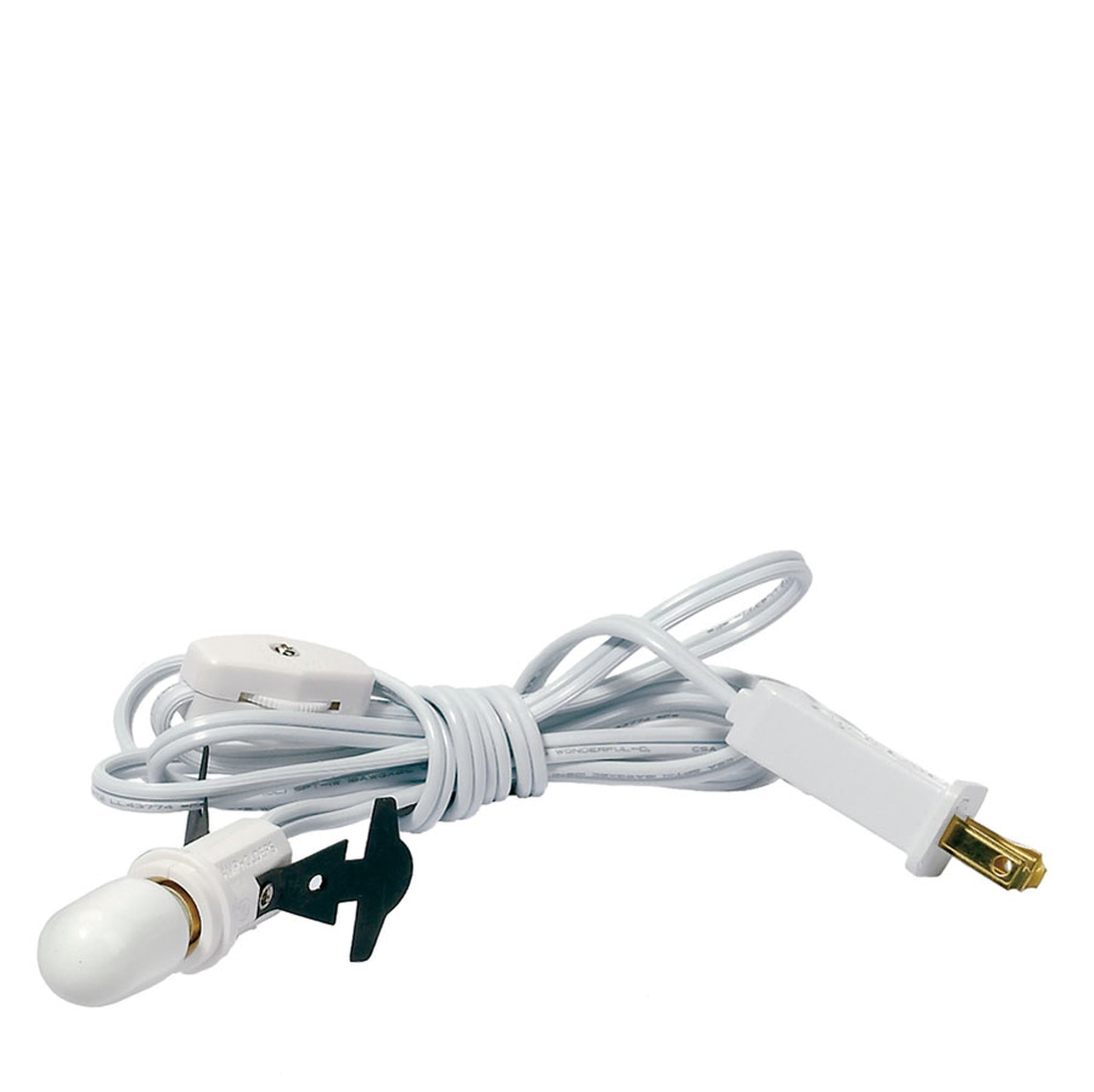 Village Single Switched Light Cord - Black