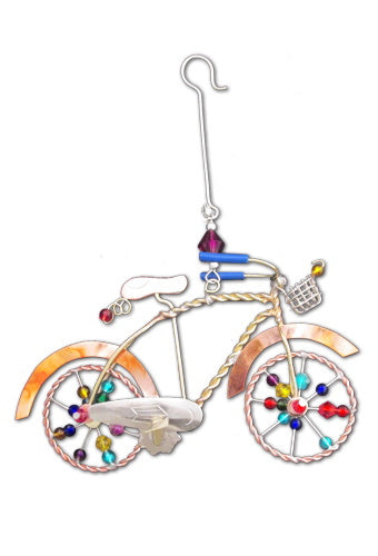 Vintage Bicycle - Metal Ornament