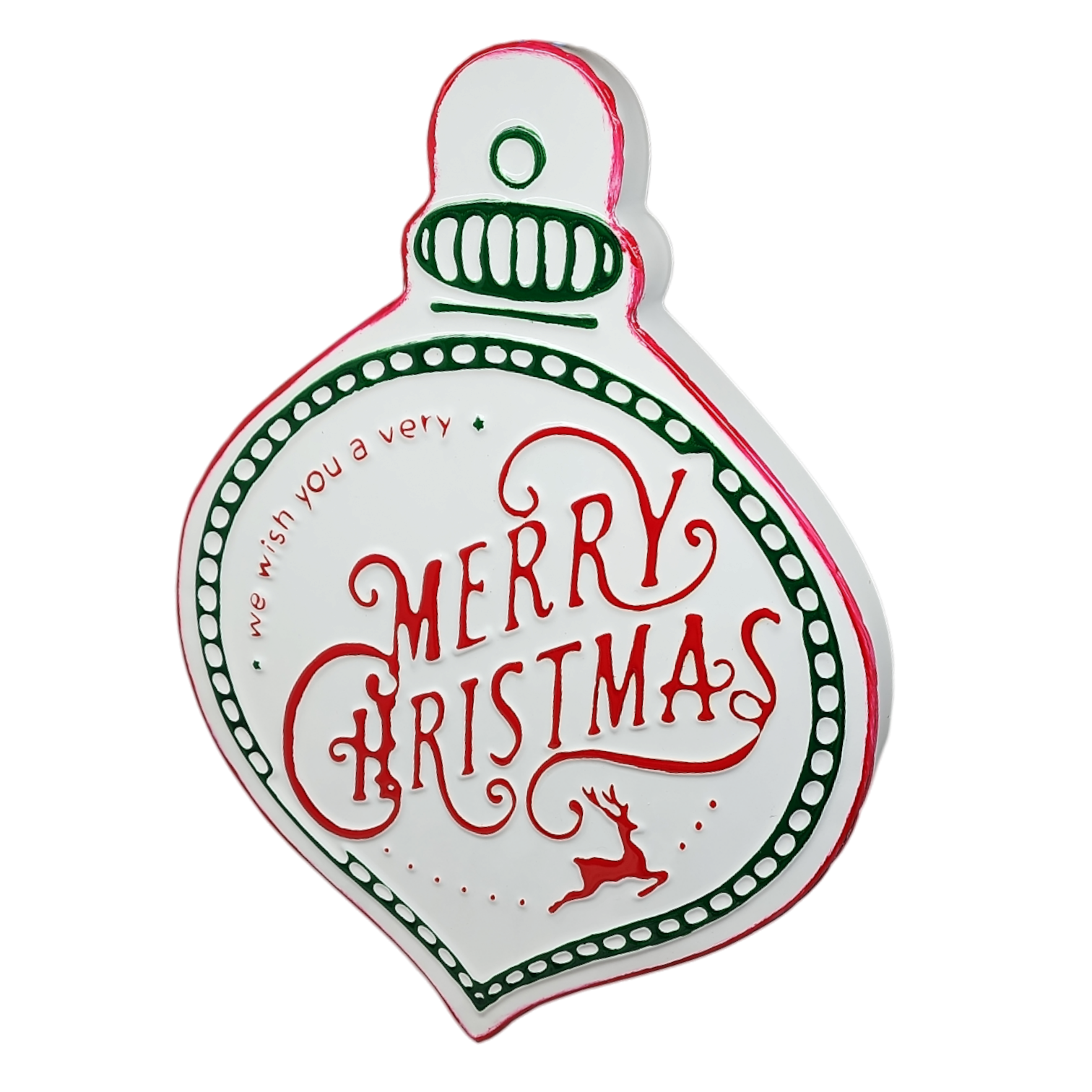 Vintage Metal Wall Sign - Season's Greetings