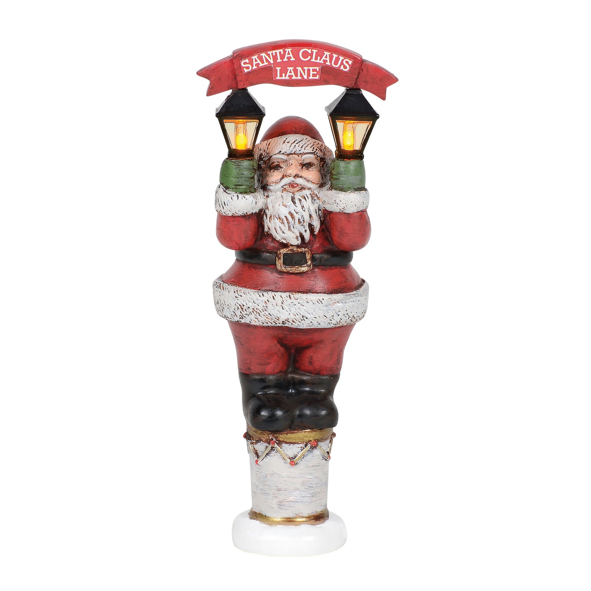 Vintage Santa Street Lights