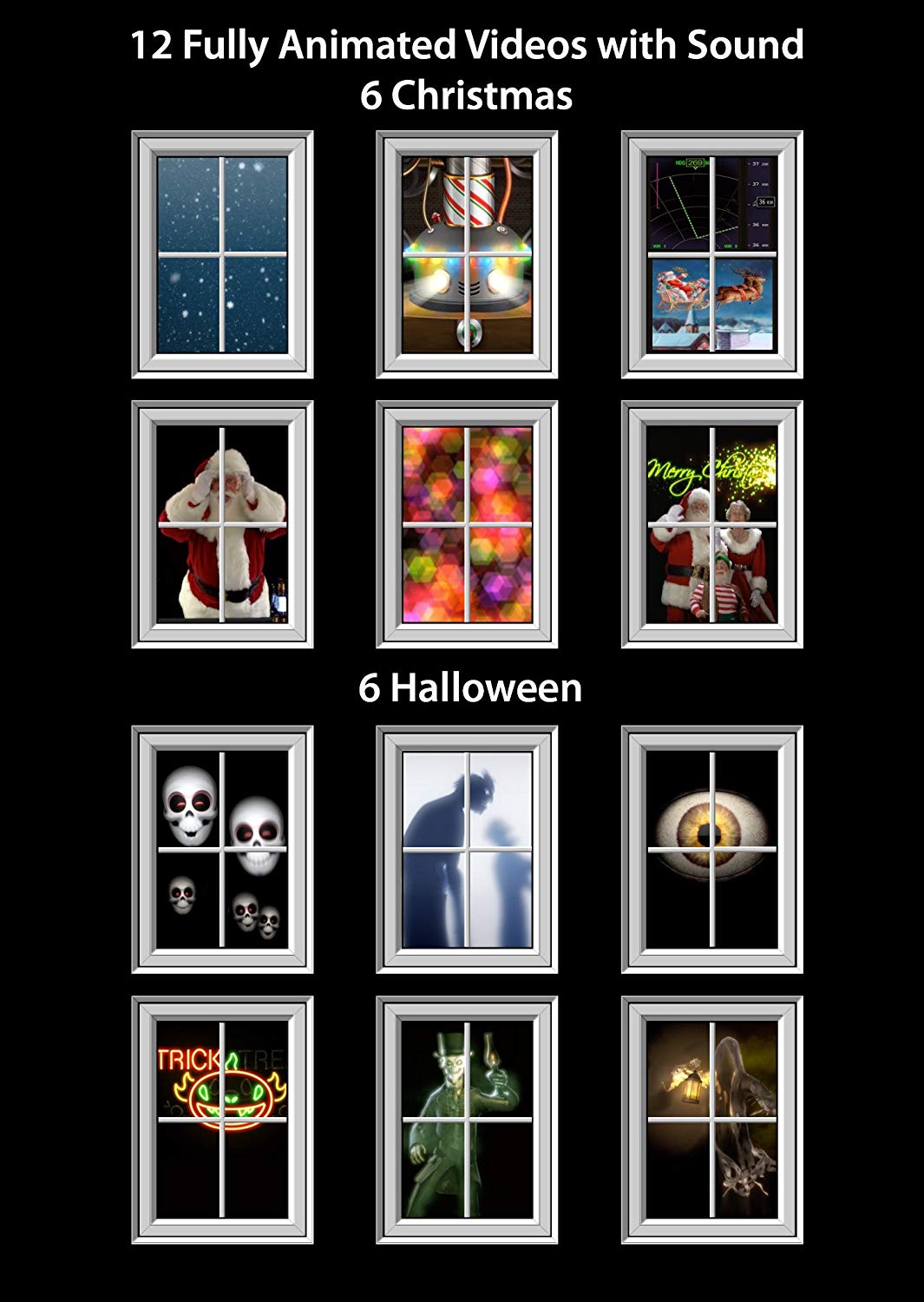 Virtual Holiday Projector