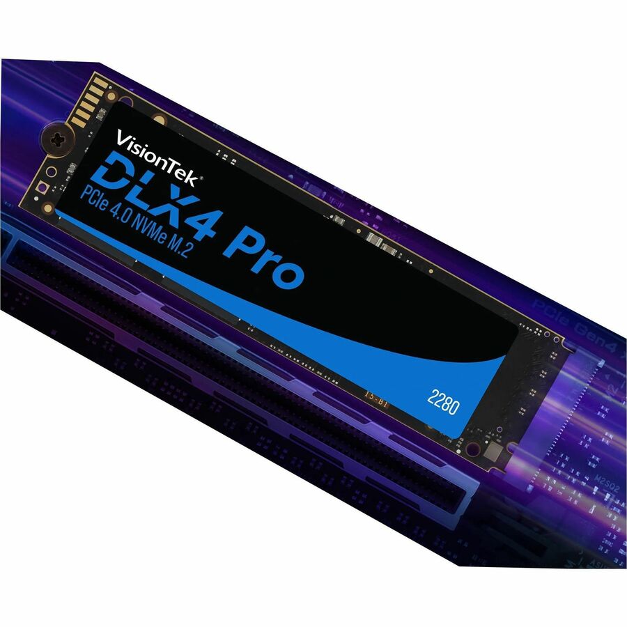VisionTek DLX4 Pro 4 TB Solid State Drive - M.2 2280 Internal - PCI Express NVMe (PCI Expr