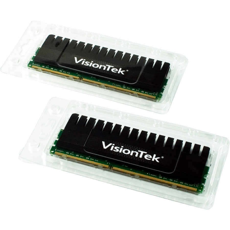Visiontek 2 X 4Gb Pc3-12800 Ddr3 1600Mhz 240-Pin Dimm Memory Module 900408