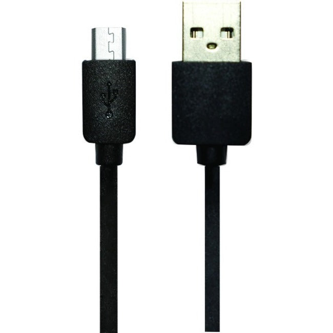 Visiontek 6.5 Foot Micro Usb Cable -Black
