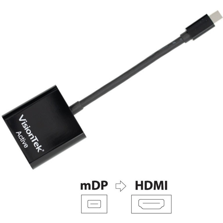 Visiontek Mini Displayport To Hdmi (4K) Active Adapter (M/F)