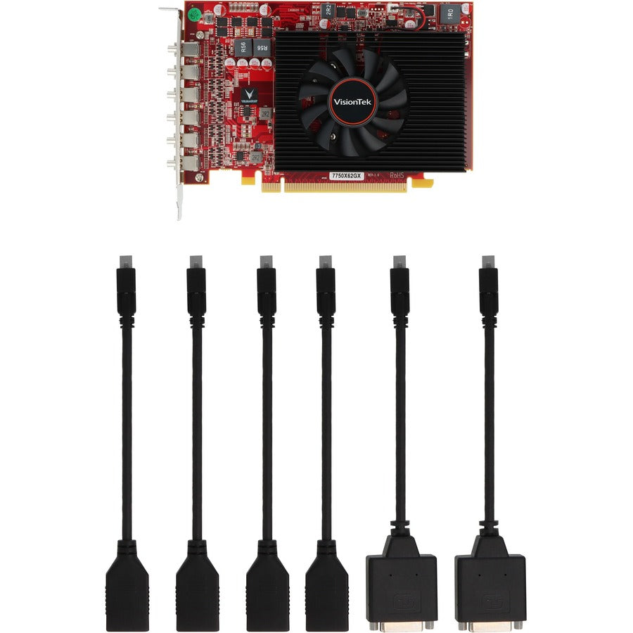 Visiontek Radeon 7750 2Gb Gddr5 6M (6X Minidp)