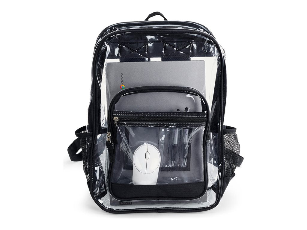 Vivacity Tech - Notebook carrying backpack - up to 15 - clear" VT-CA-BKPK-15-CLR-NW