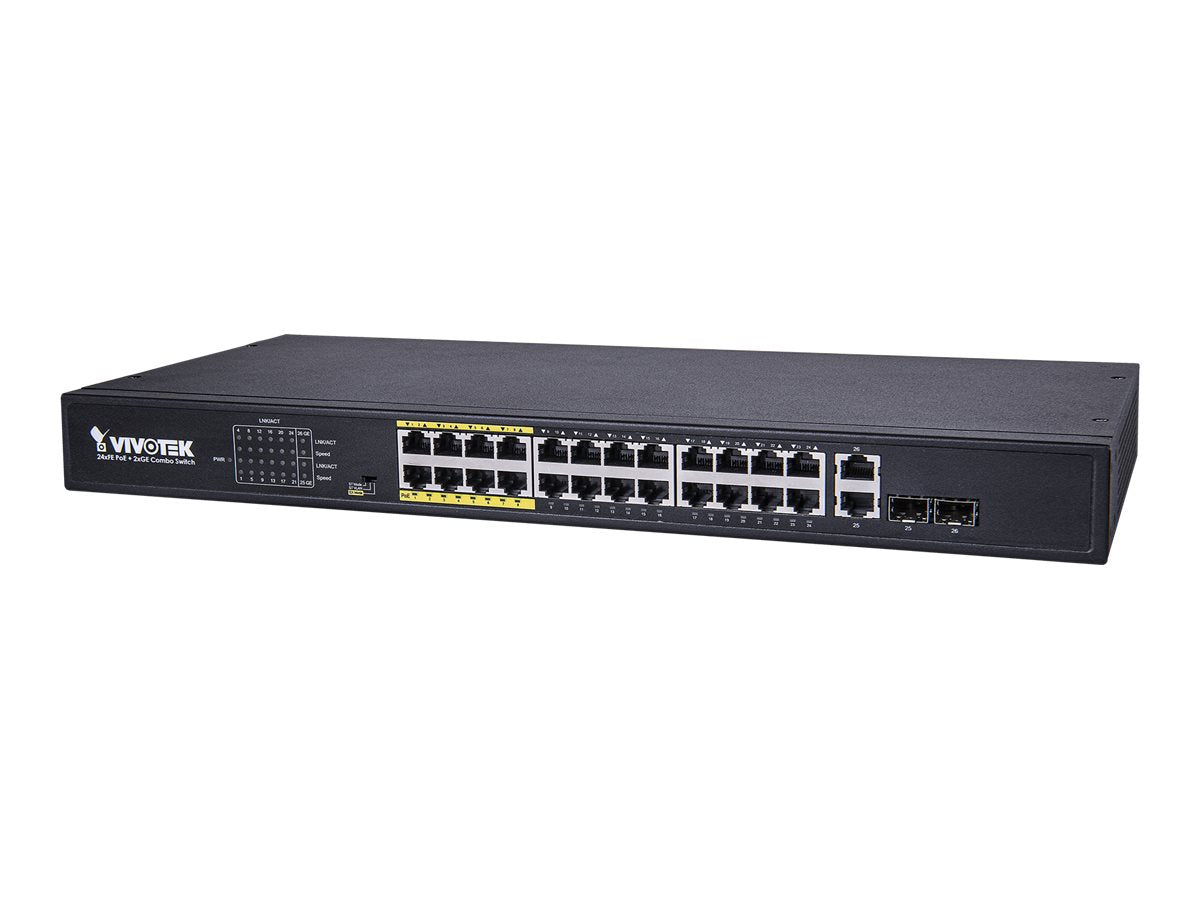Vivotek Aw-Fgt-260d-380 - Switch - 26 Ports - Unmanaged Sp-Ar1-N9kc933f