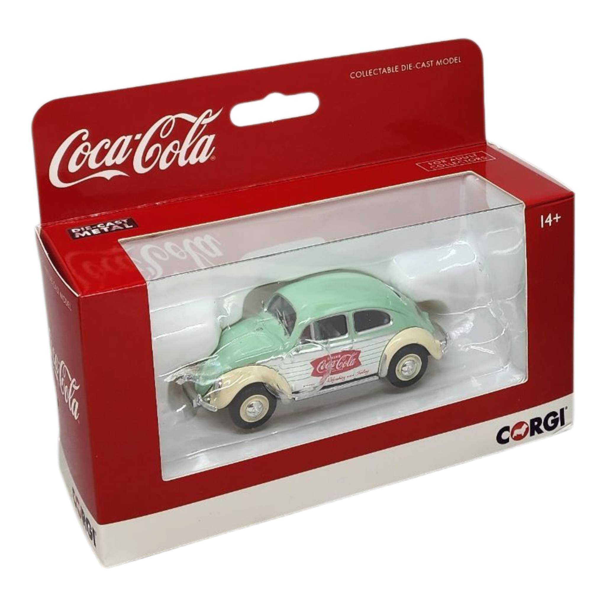 Volkswagen Beetle 1:43 Coca-Cola Retro Edition