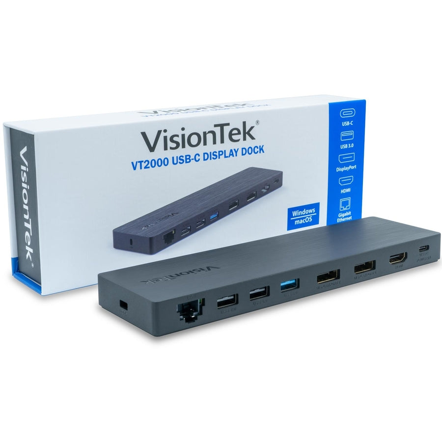Vt2000 Usbc Dock W/Triple Disp,