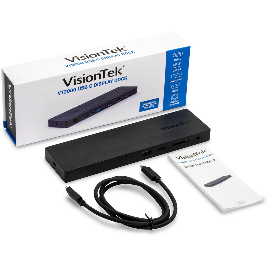 Vt2000 Usbc Dock W/Triple Disp,