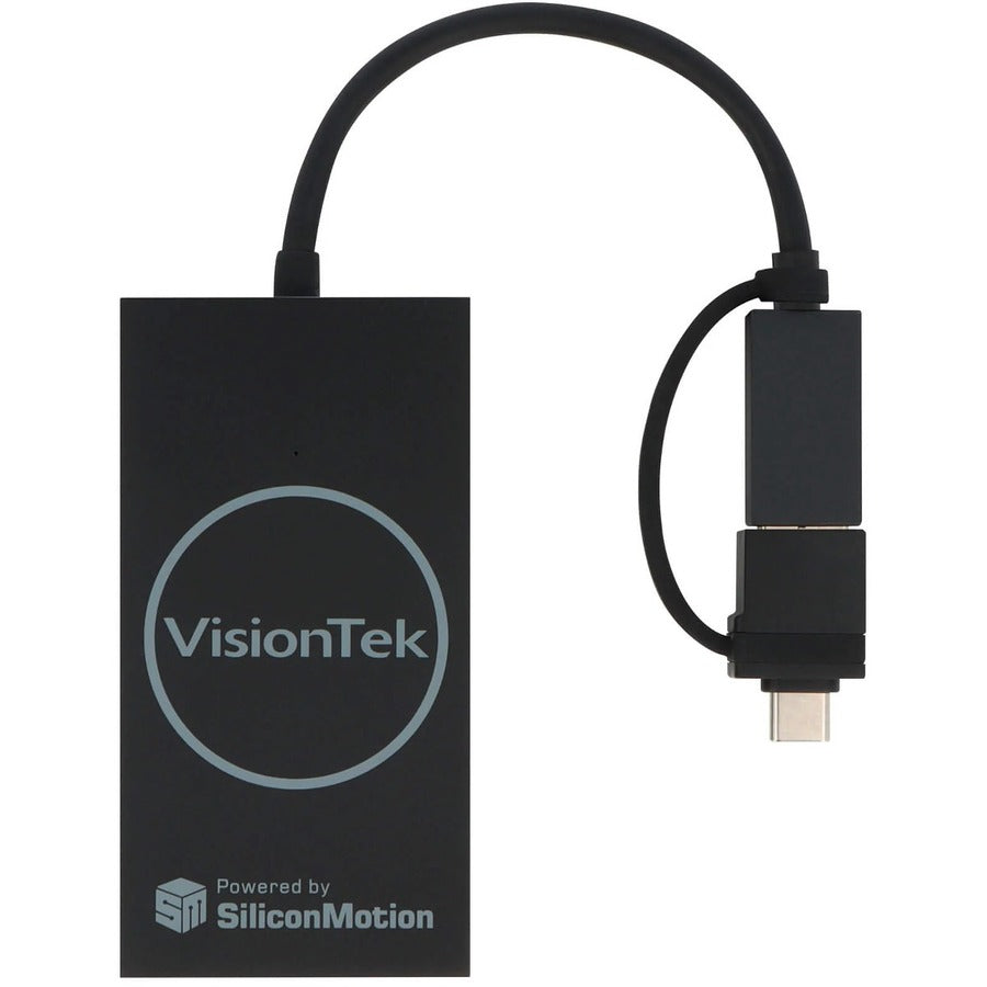 Vt90 Usb To Hdmi Adapter,4K 30Hz Usb-C / Usb-3.0 Bus Powered