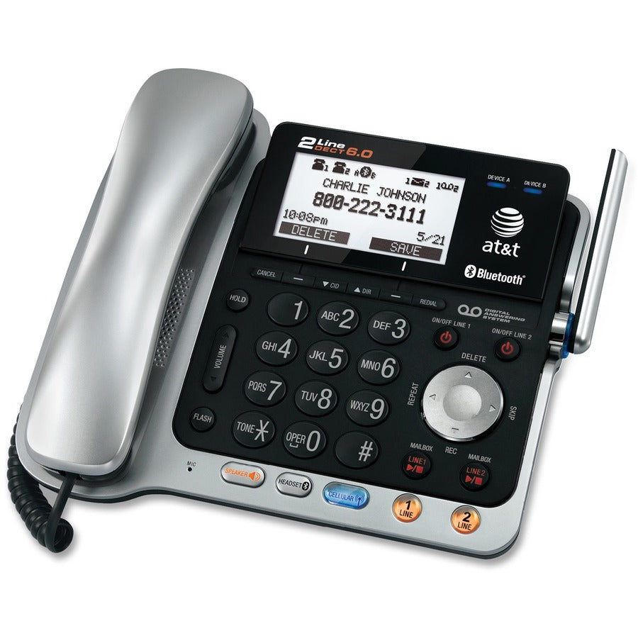 Vtech AT&T TL86109 Cordless Phone with Answering Machine