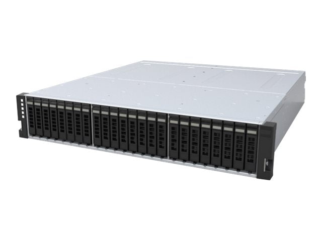 WD 2U24 Flash Storage Platform - Storage enclosure - 24 bays (SAS-3) - SSD 15.36 TB x 12 - rack-mountable - 2U