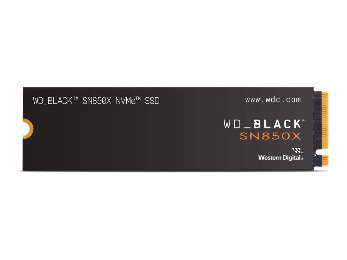 WD BLACK SN850X 4TB NVMe SSD Gen4 PCIe M.2 2280 – High-Performance Storage for Gamers & Pros