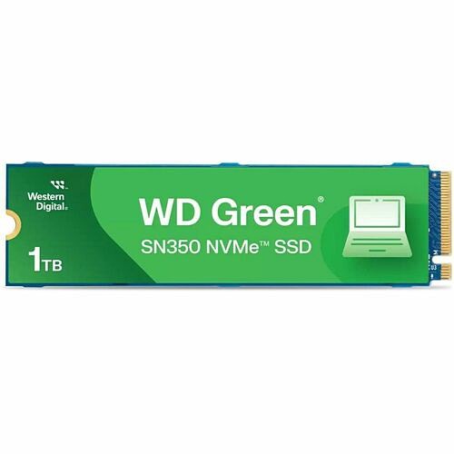 WD Green SN350 1TB M.2 PCIe3 NVMe SSD – Fast Storage for Gamers & Pros